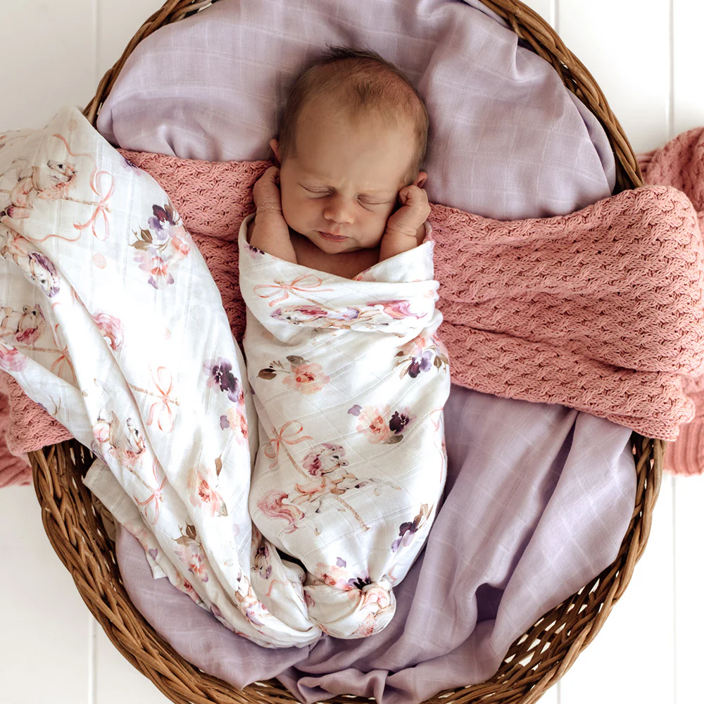 Carousel Organic Muslin Wrap - Image 6