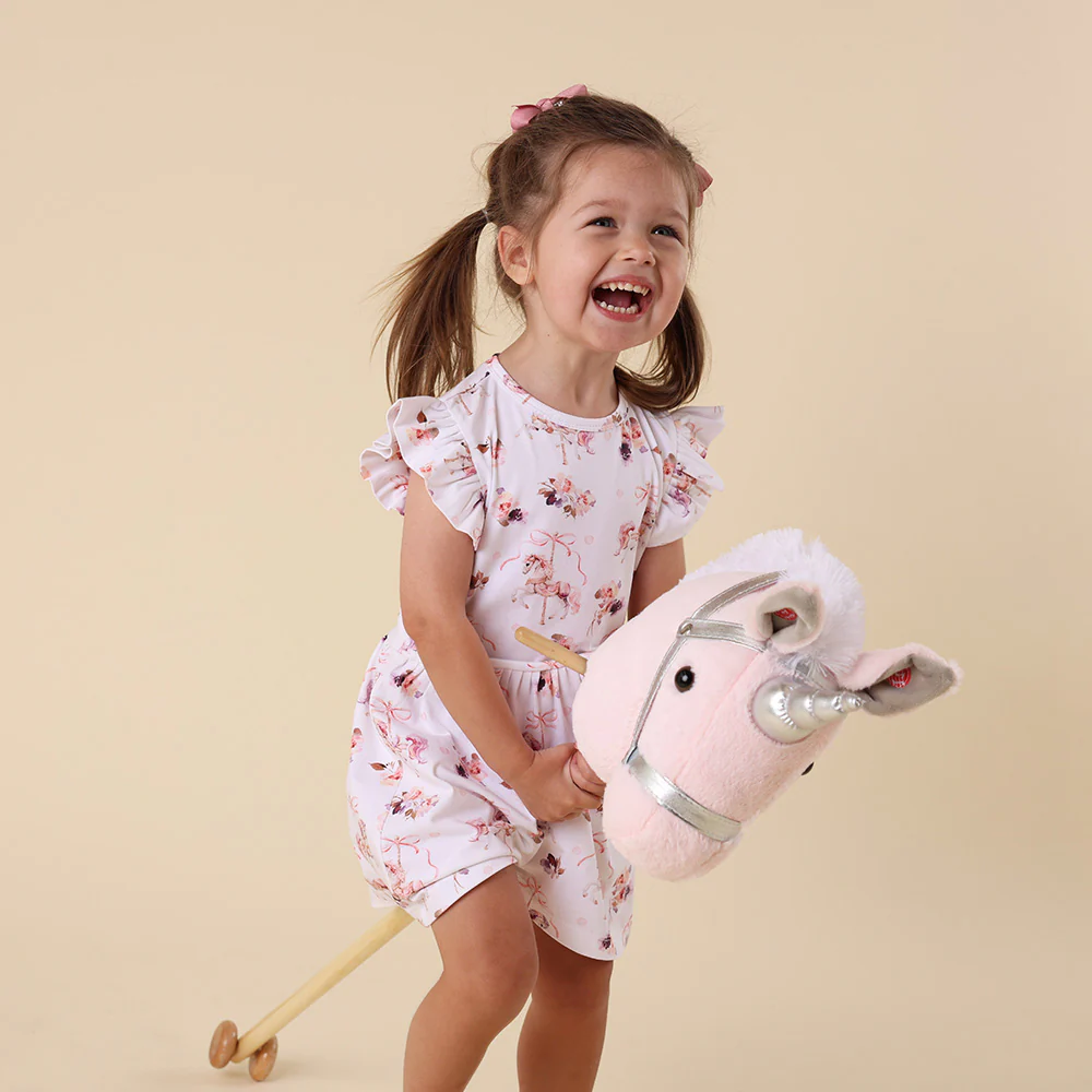 Carousel Short Sleeve Organic Dress - Image 16