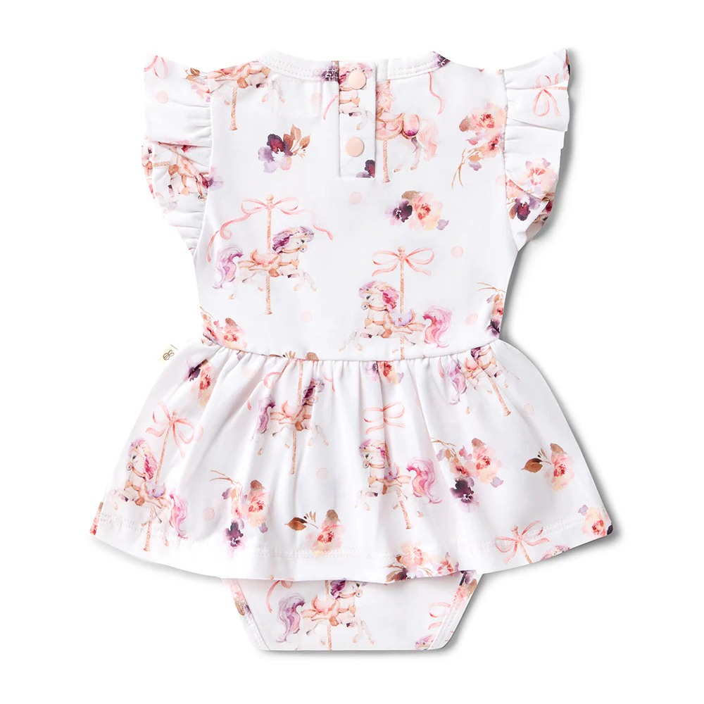 Carousel Short Sleeve Organic Dress - Image 24