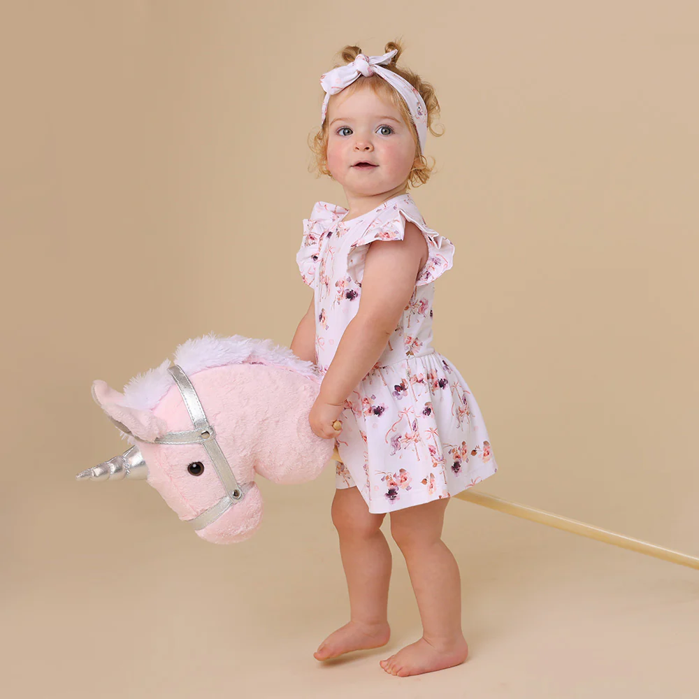 Carousel Short Sleeve Organic Dress - Image 9