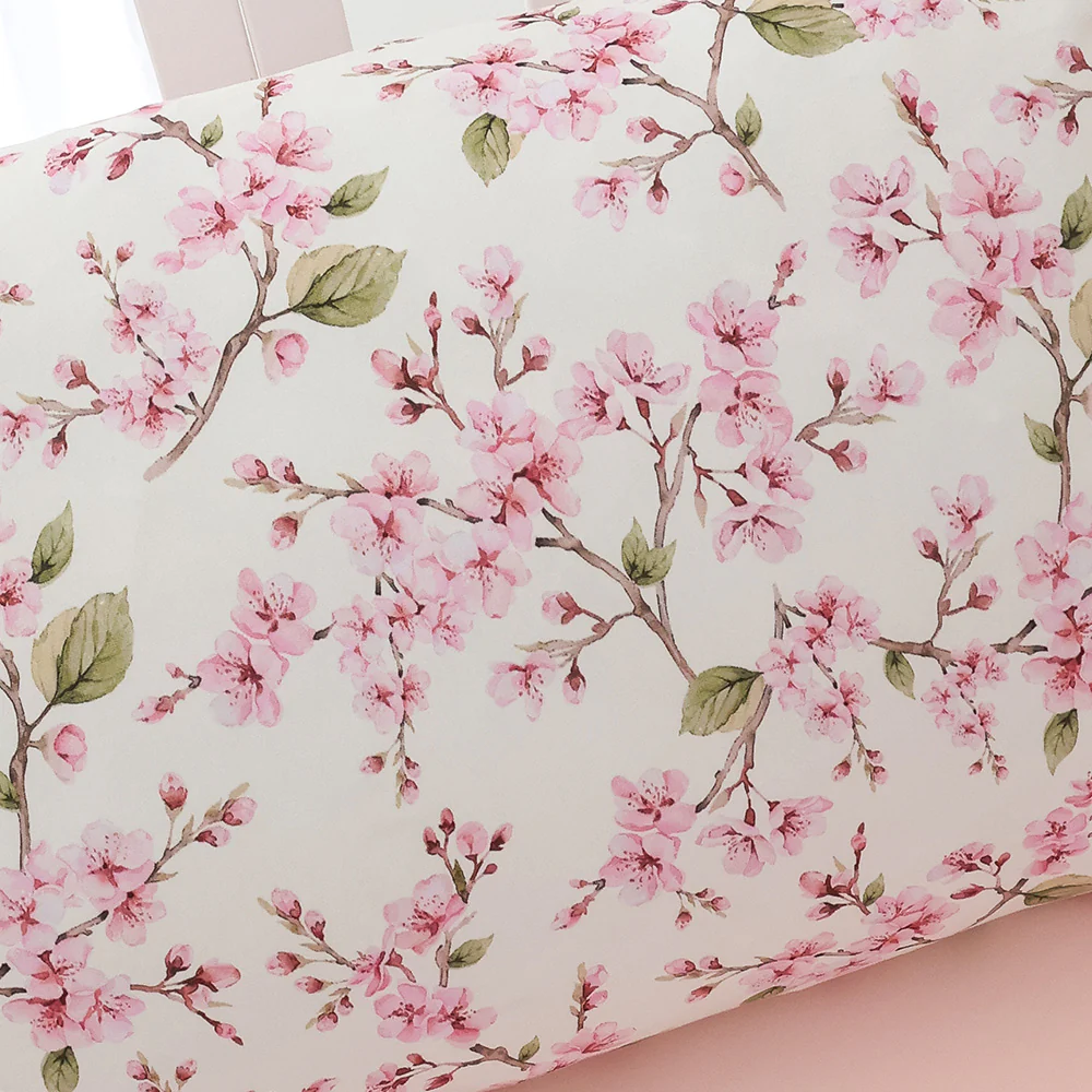 Cherry Blossom Organic Cotton Toddler Pillowcase - Image 2
