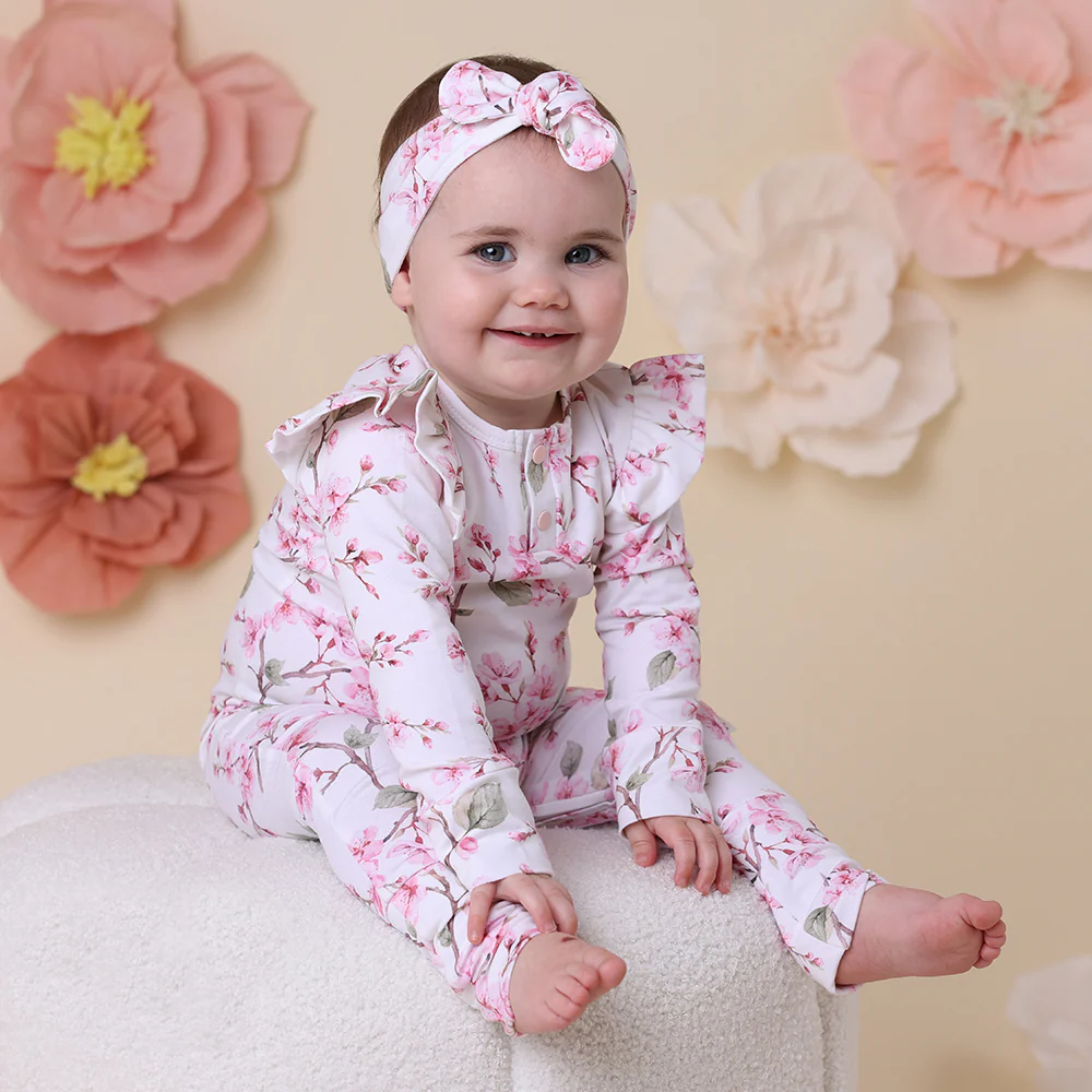 Cherry Blossom Organic Growsuit - Image 3
