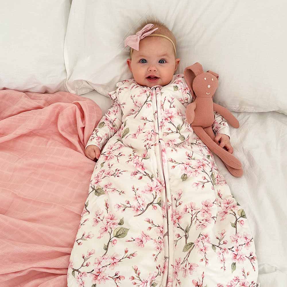 Cherry Blossom Organic Sleeping Bag 2.5 TOG - Image 4