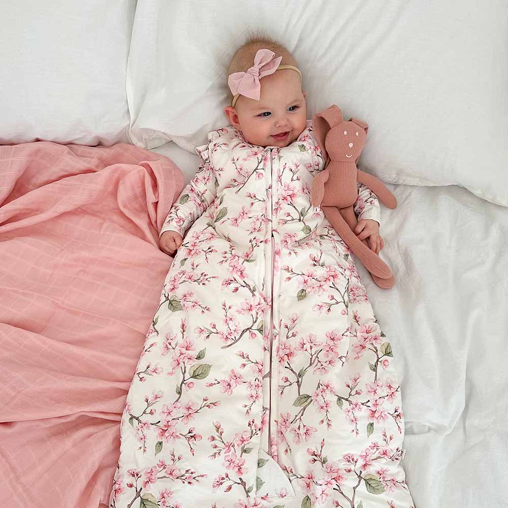 Cherry Blossom Organic Sleeping Bag 2.5 TOG - Image 6