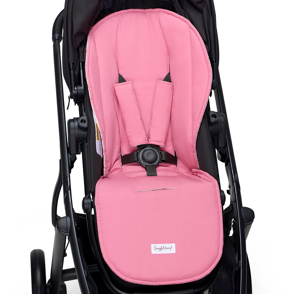 Bundle - Cherry Blossom Pram Liner & Strap Cover Set - Image 7