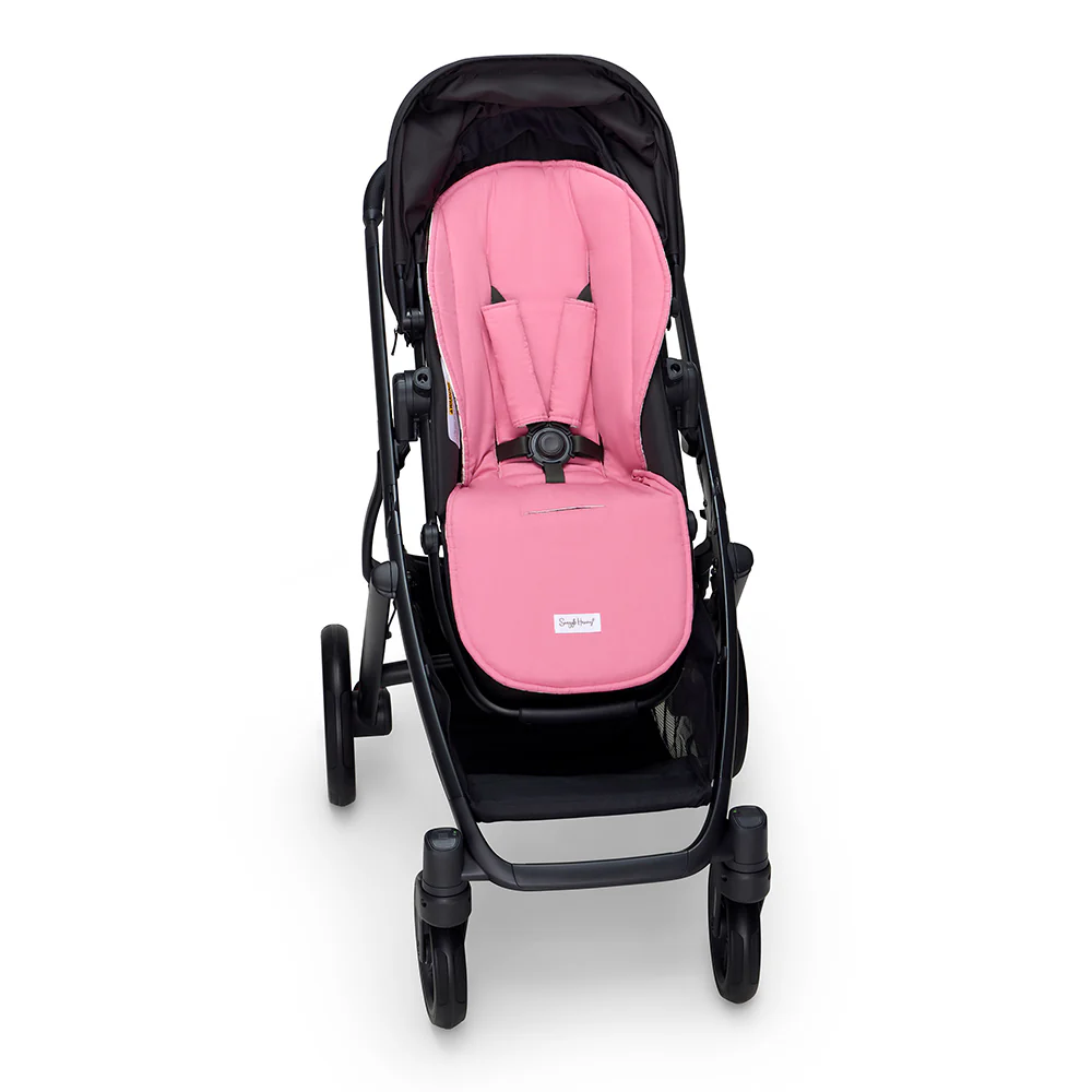 Bundle - Cherry Blossom Pram Liner & Strap Cover Set - Image 8