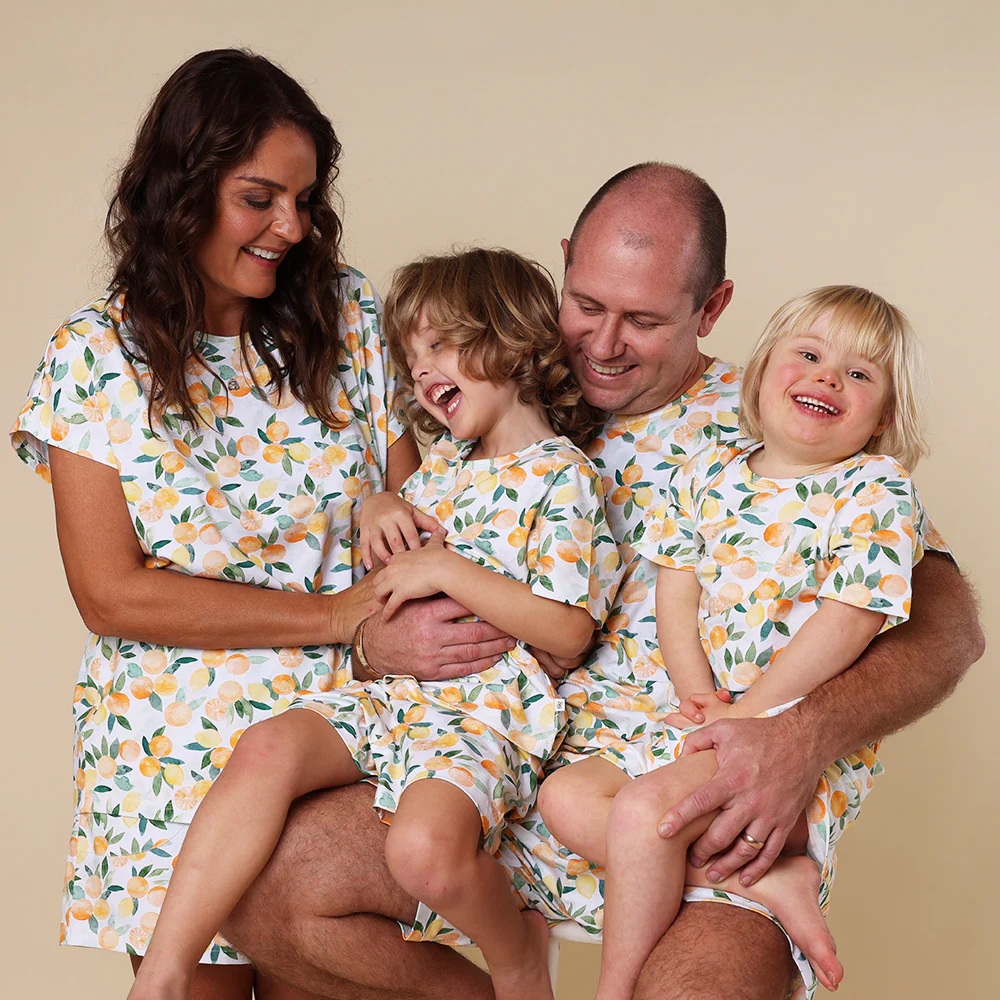 Citrus Squeeze Organic Kids PJ Set - Image 9
