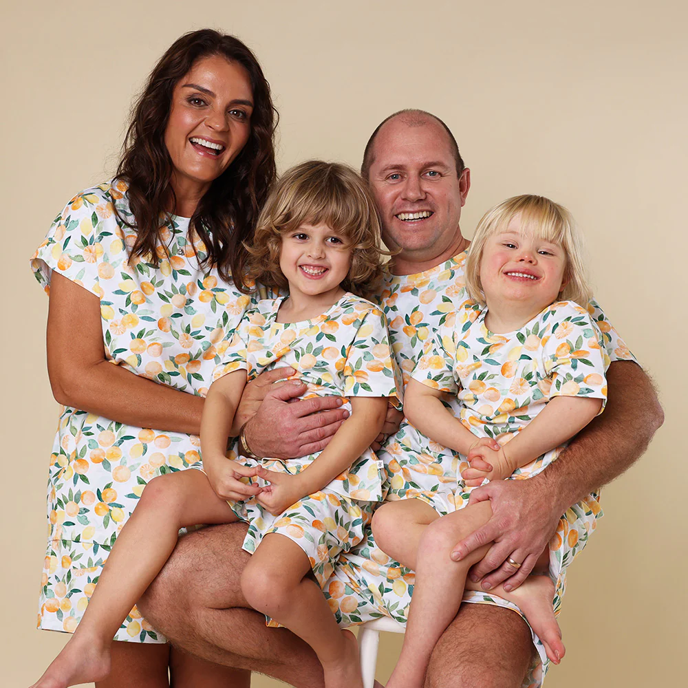 Citrus Squeeze Organic Mens PJ Set - Image 4