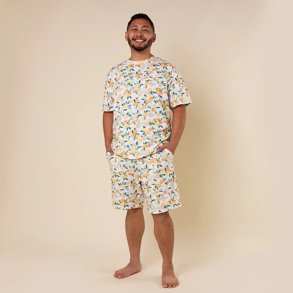 Citrus Squeeze Organic Mens PJ Set - Image 6