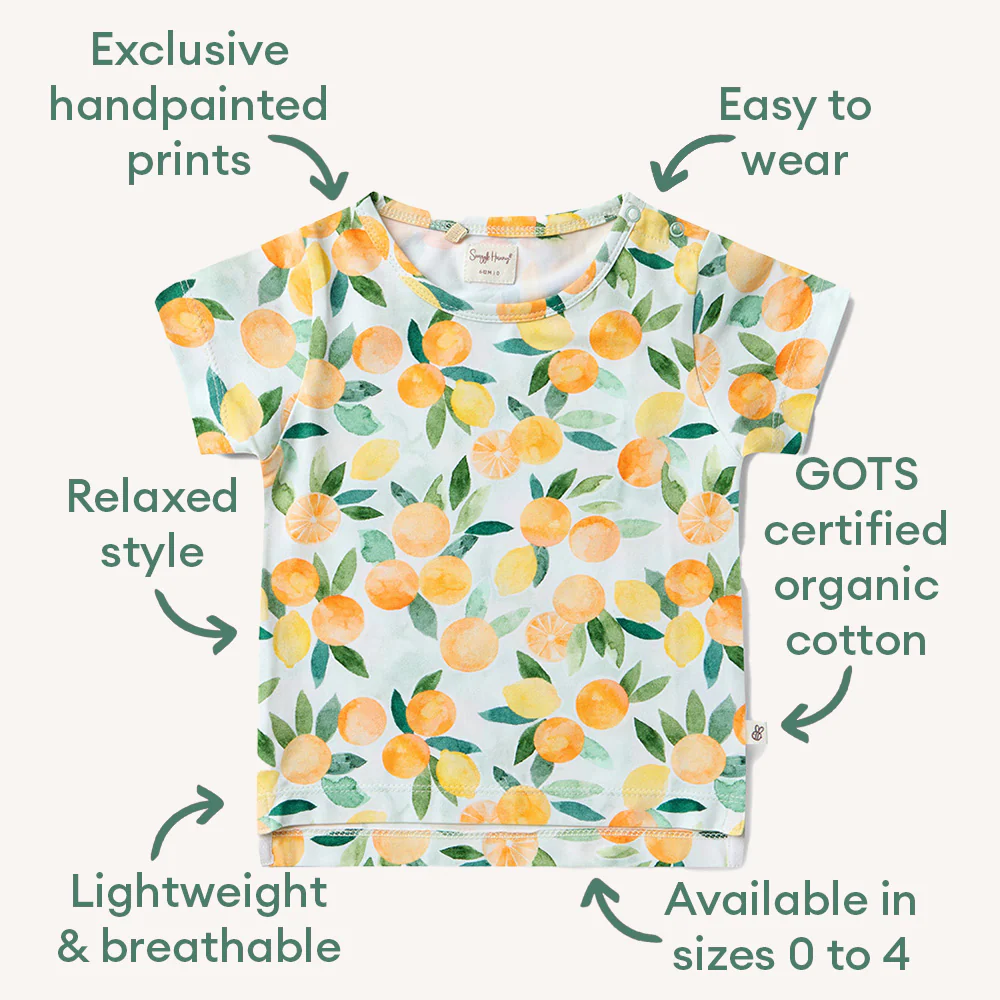 Citrus Squeeze Organic T-Shirt - Image 4