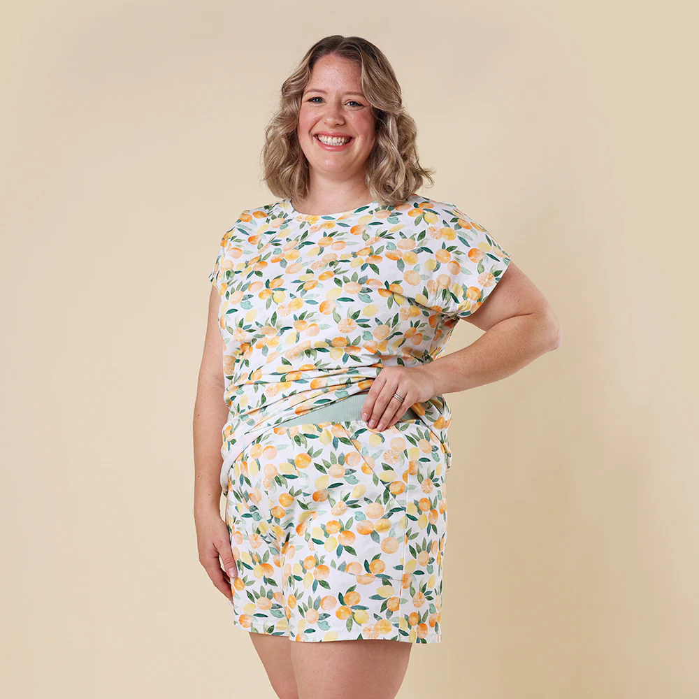 Citrus Squeeze Organic Womens PJ Set - Image 10