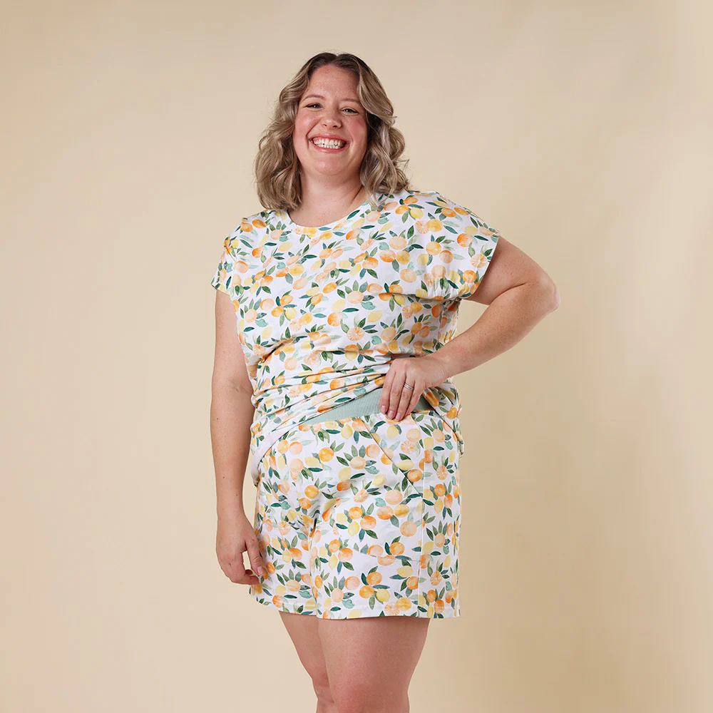 Citrus Squeeze Organic Womens PJ Set - Image 5