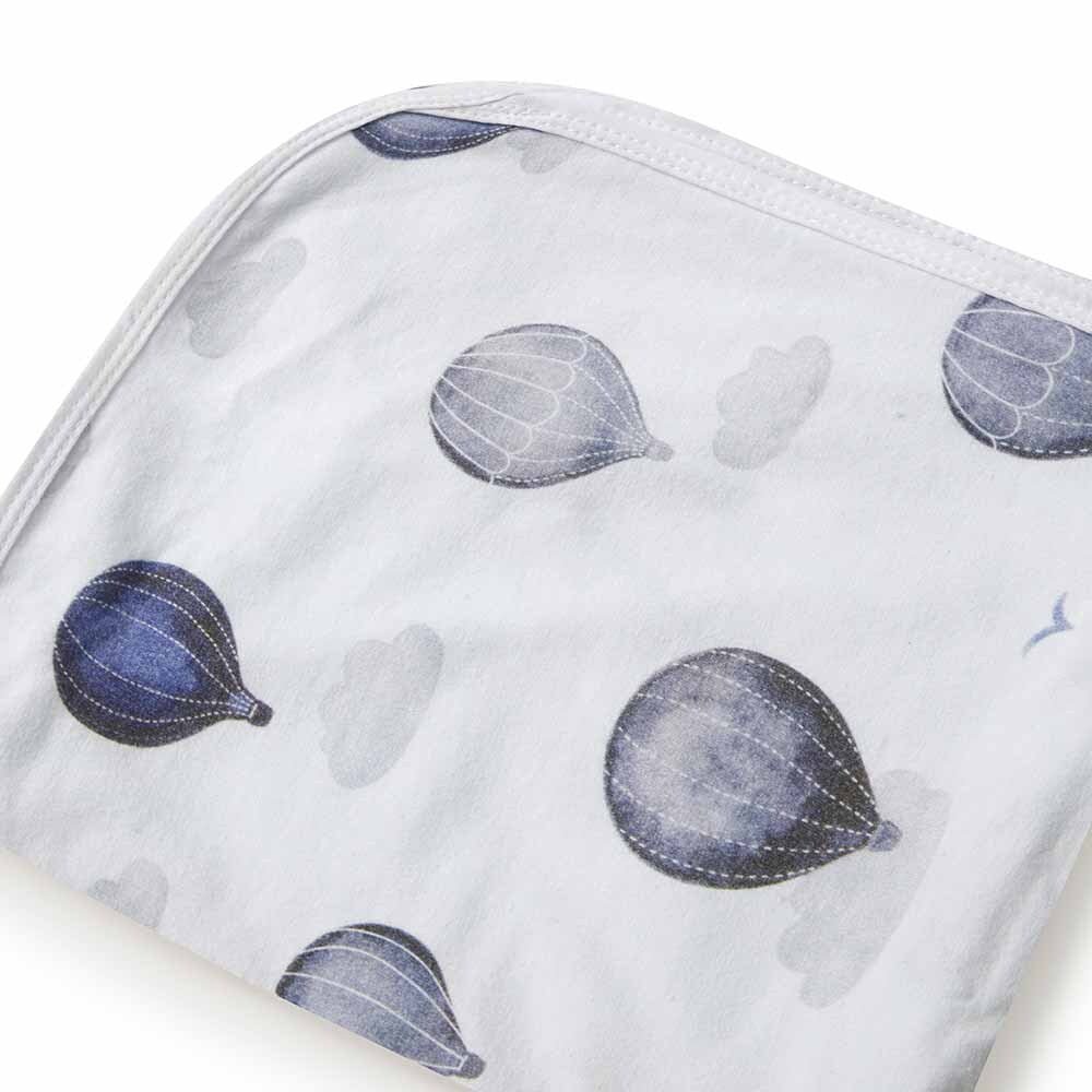 Cloud Chaser Organic Jersey Wrap & Beanie Set - Image 4