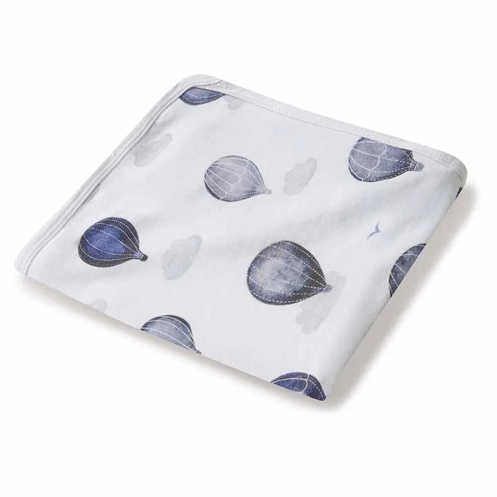 Cloud Chaser Organic Jersey Wrap & Beanie Set - Image 5