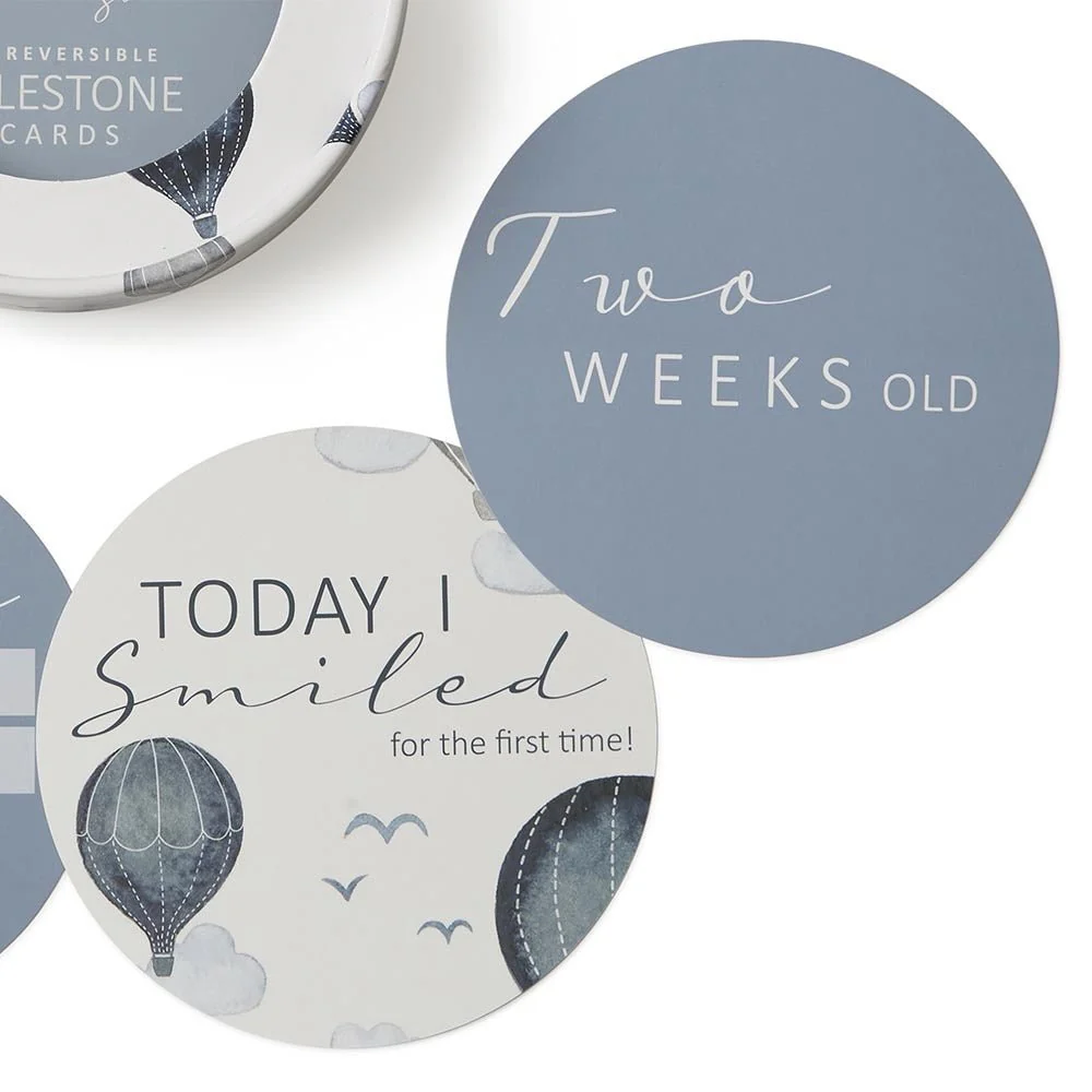 Cloud Chaser & Indigo Reversible Milestone Cards - Image 3