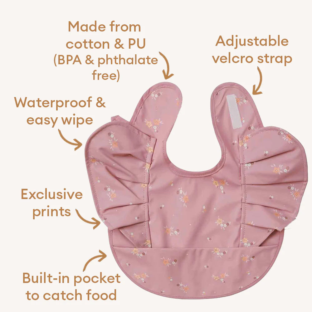 Daisy Frill Snuggle Bib - Image 4