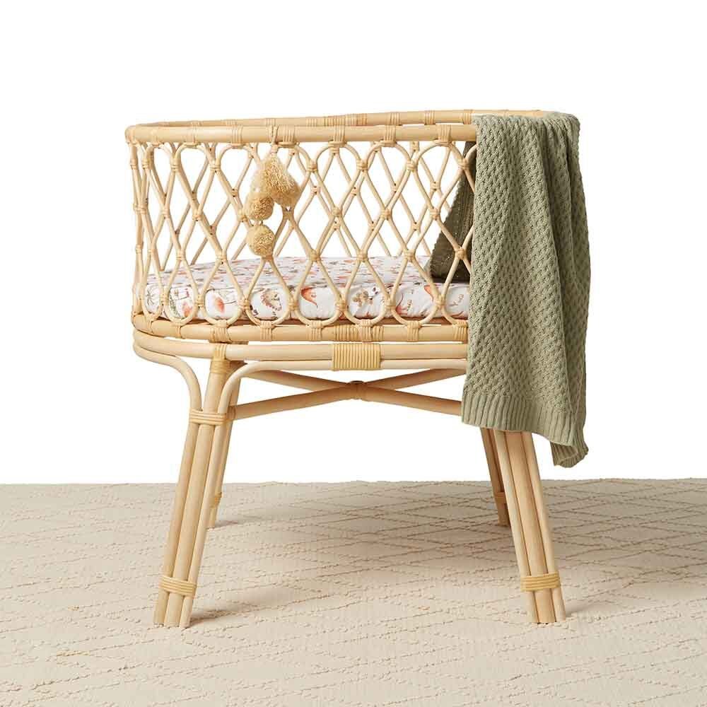Dewkist Diamond Knit Organic Baby Blanket - Image 4