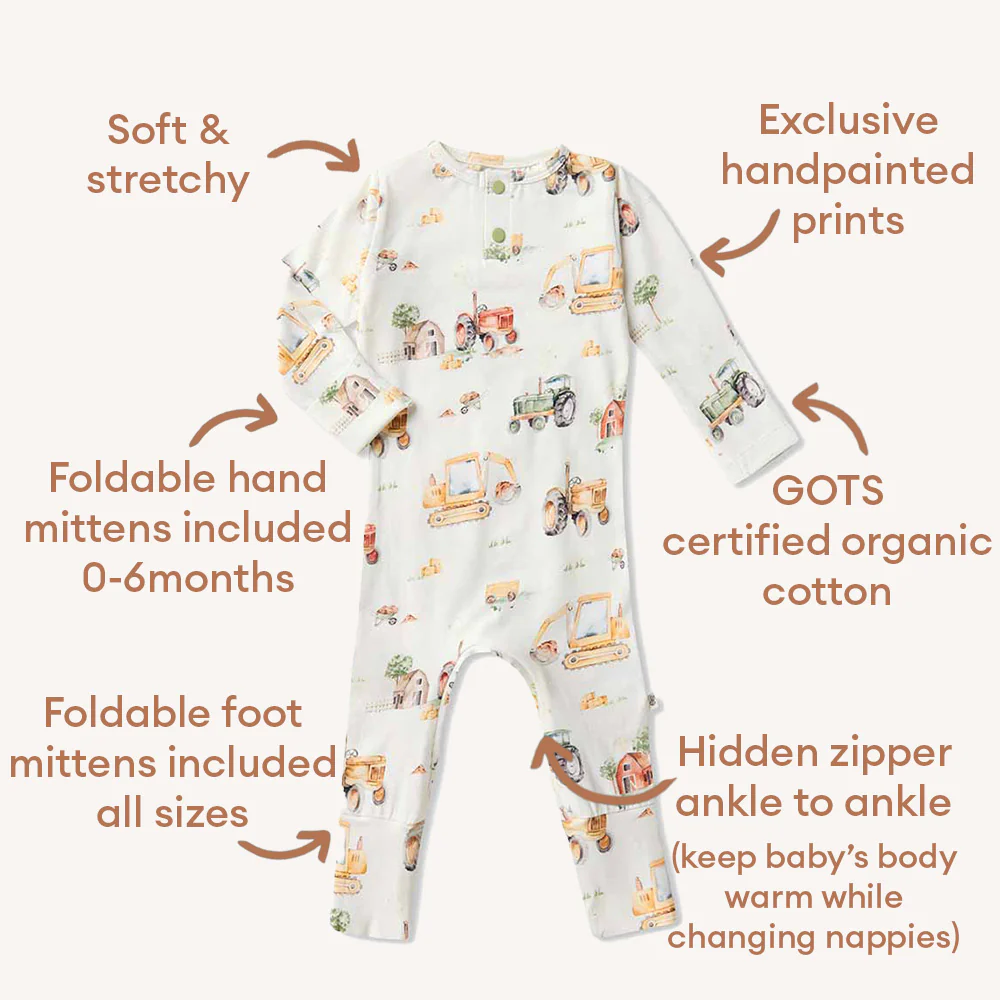 Diggers & Tractors Organic Growsuit - Image 4