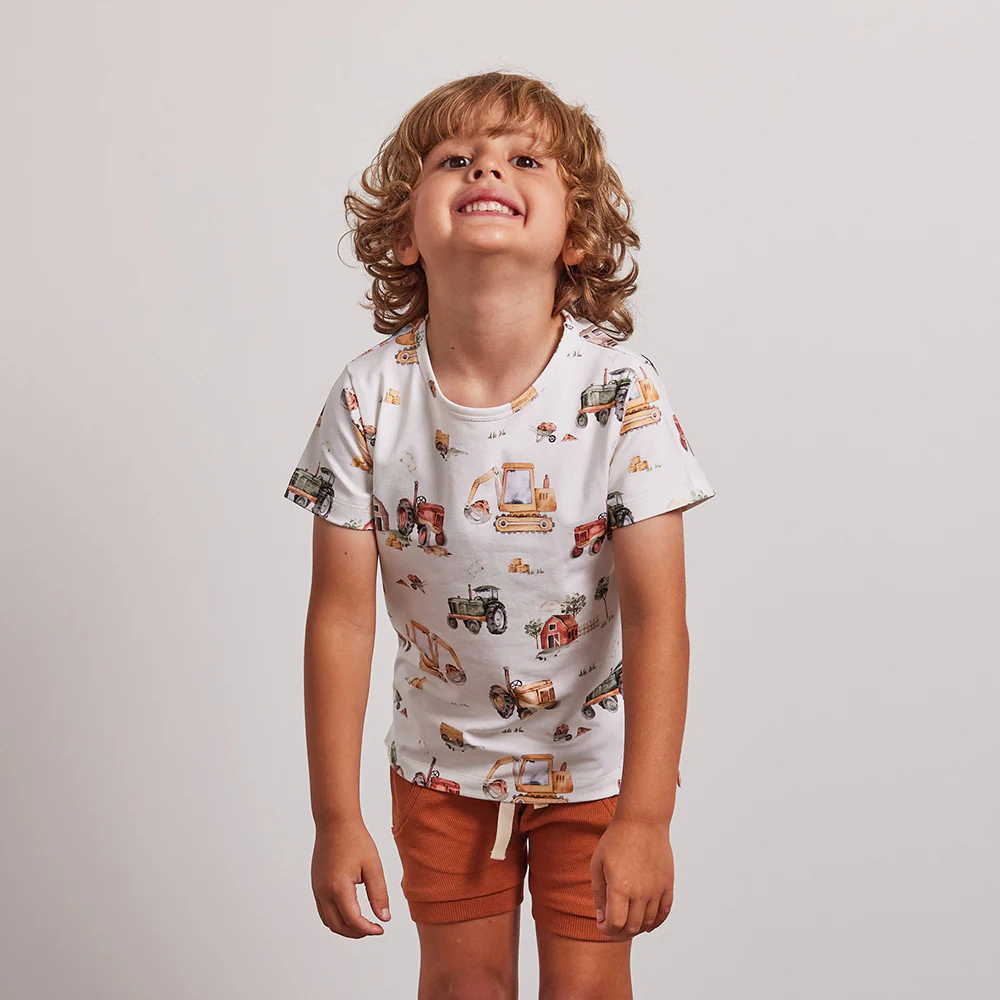 Diggers & Tractors Organic T-Shirt - Image 12