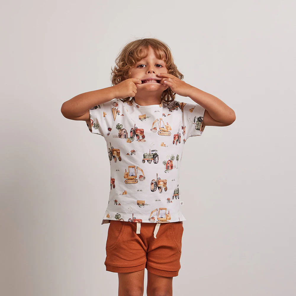 Diggers & Tractors Organic T-Shirt - Image 8