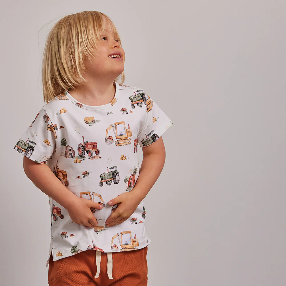 Diggers & Tractors Organic T-Shirt - Image 9