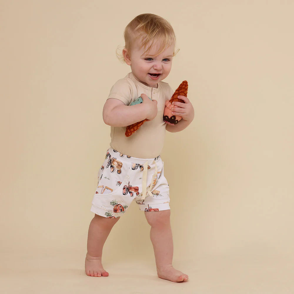 Diggers & Tractors Organic Shorts - Image 6
