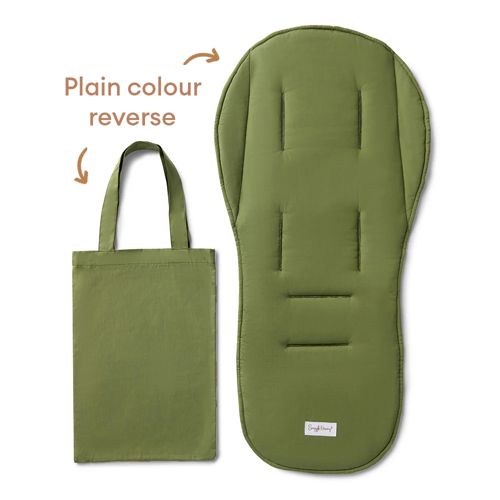 Diggers & Tractors Universal Organic Pram Liner - Image 7