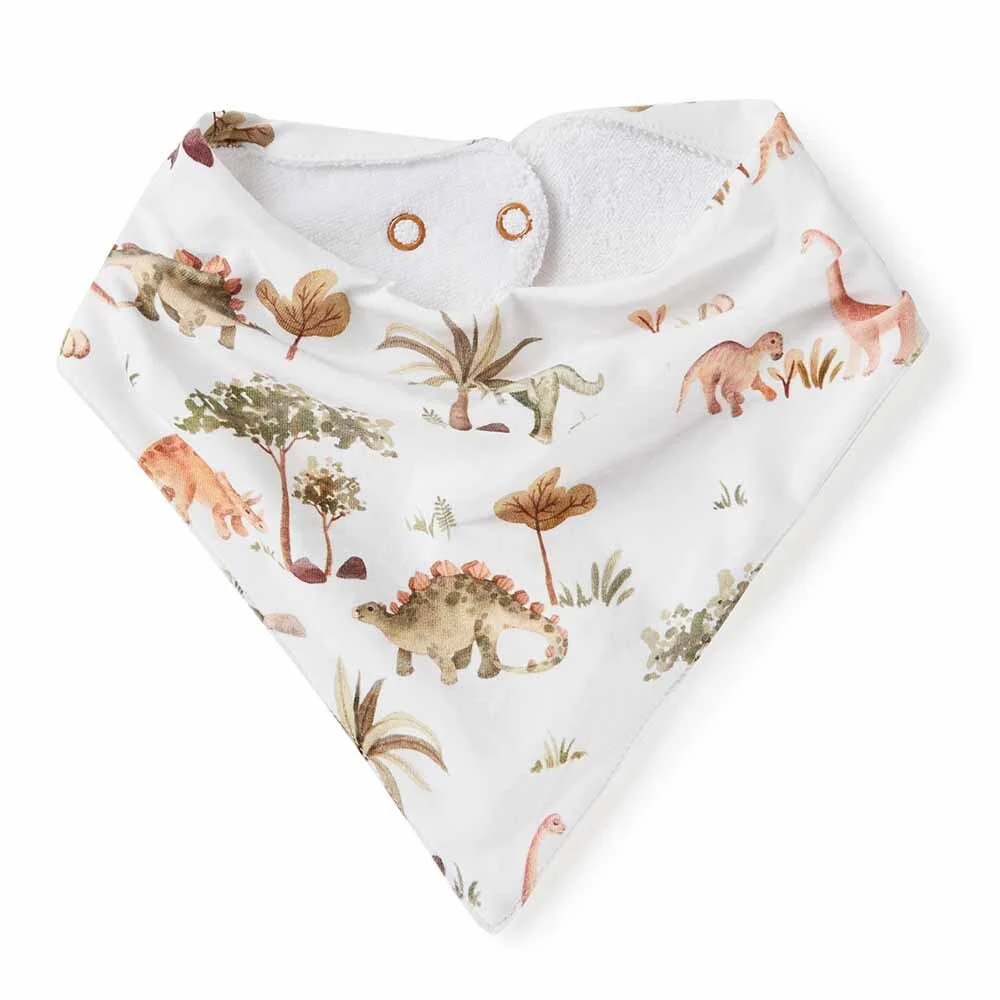 Dino Organic Dribble Bib - Image 2