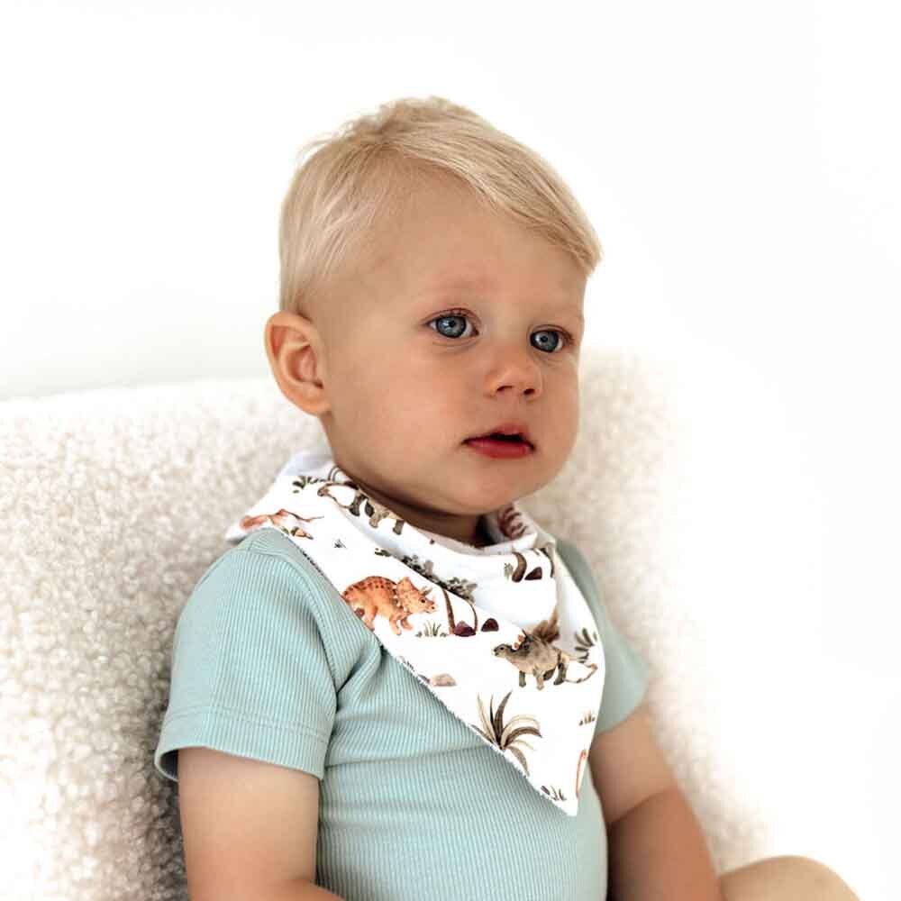Dino Organic Dribble Bib - Image 3