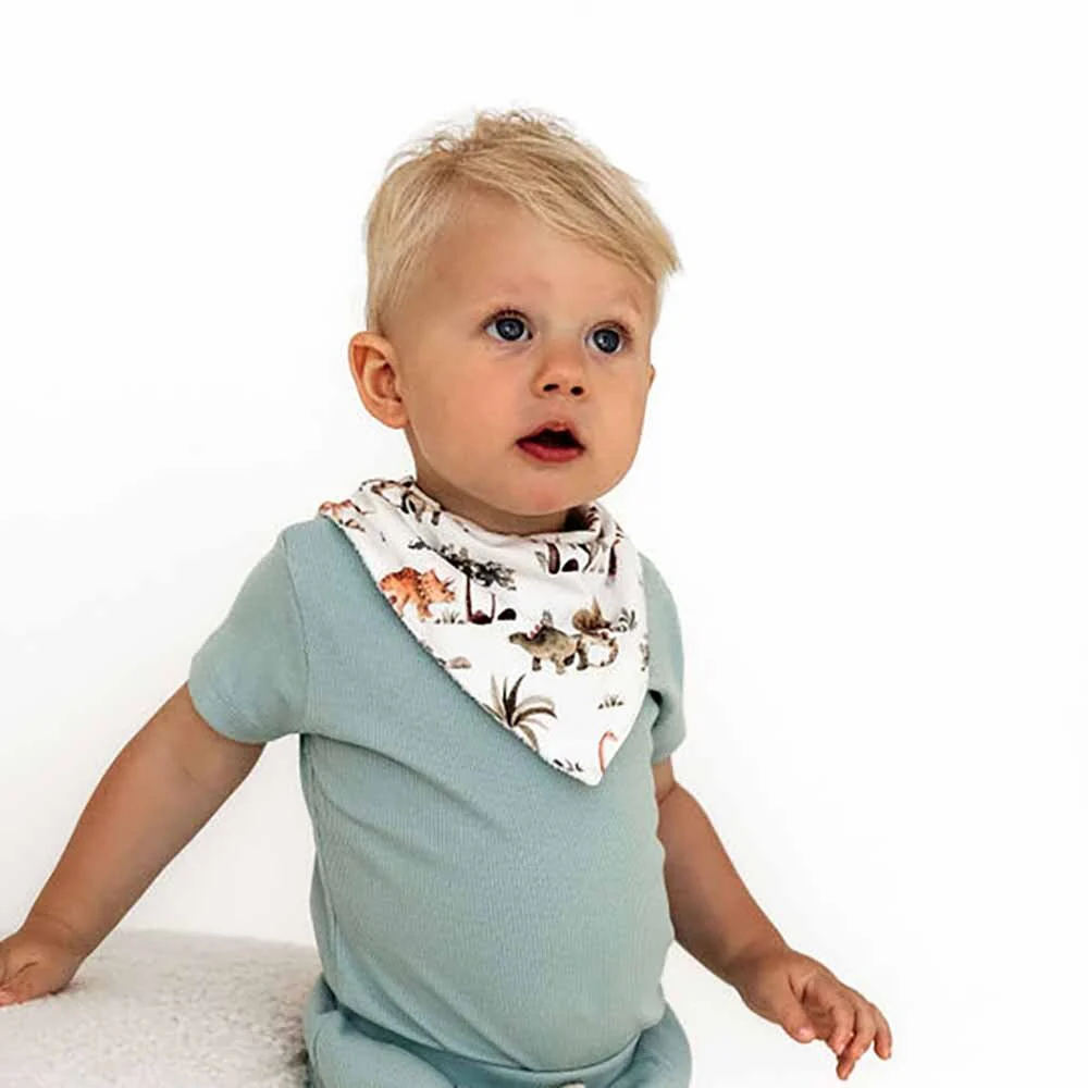 Dino Organic Dribble Bib - Image 4