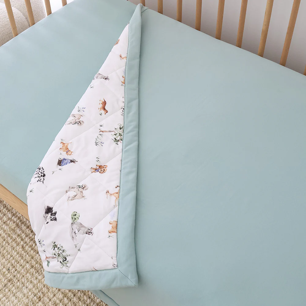 Dog Park Organic Cotton Cot Comforter - Image 3