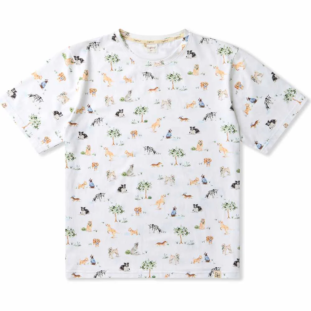 Dog Park Organic Mens PJ Set - Image 2