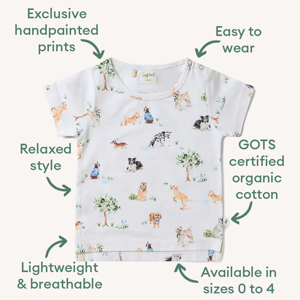 Dog Park Organic T-Shirt - Image 6