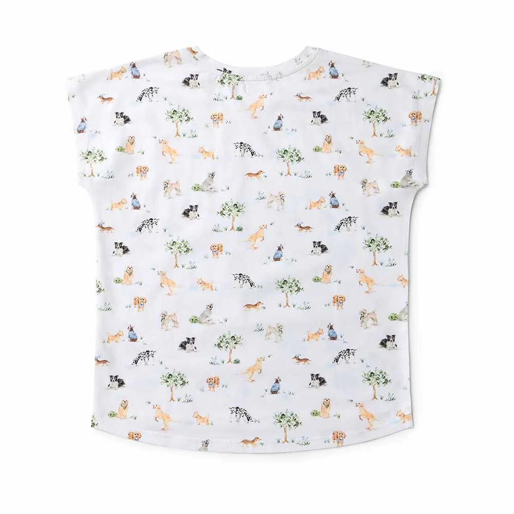 Dog Park Organic Womens PJ Set - Image 8
