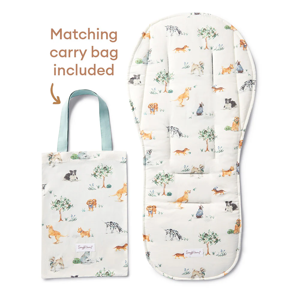 Dog Park Universal Organic Pram Liner - Image 2