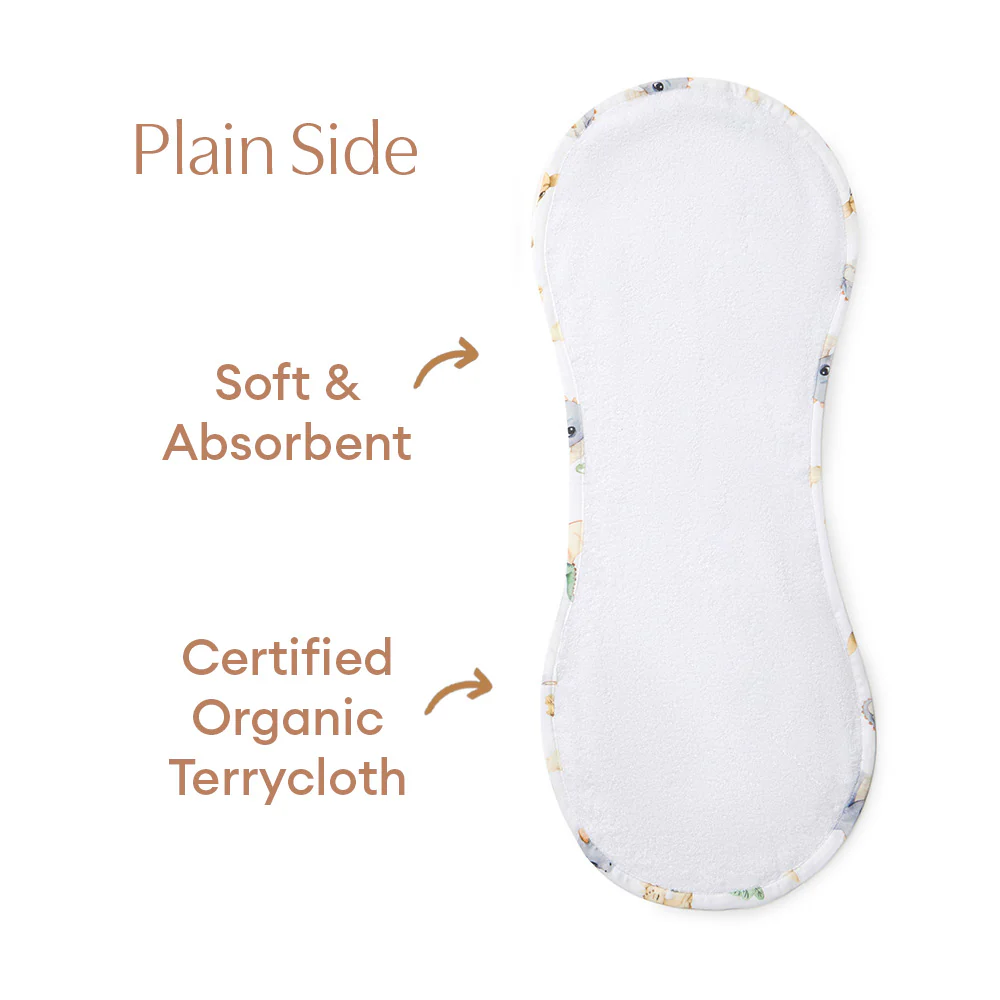 Dragon Organic Cotton Burp Cloth - Image 8