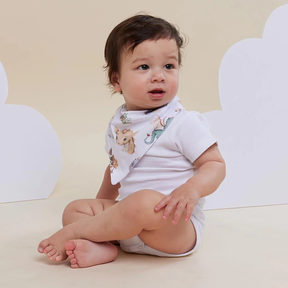 Dragon Organic Dribble Bib - Image 3