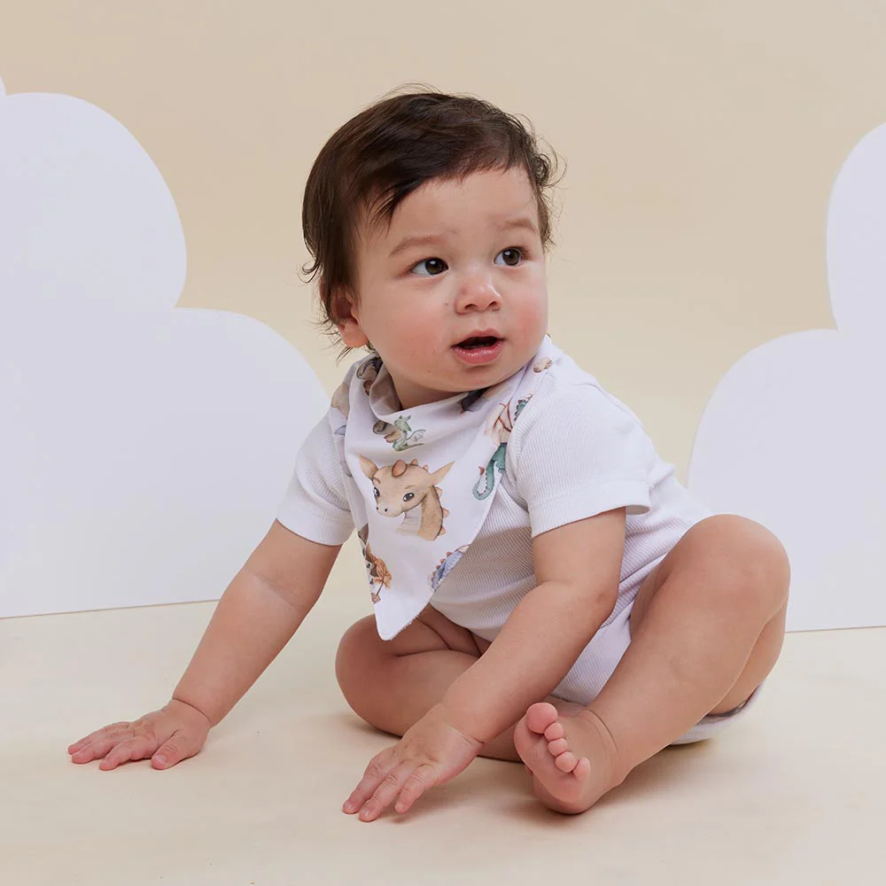 Dragon Organic Dribble Bib - Image 5