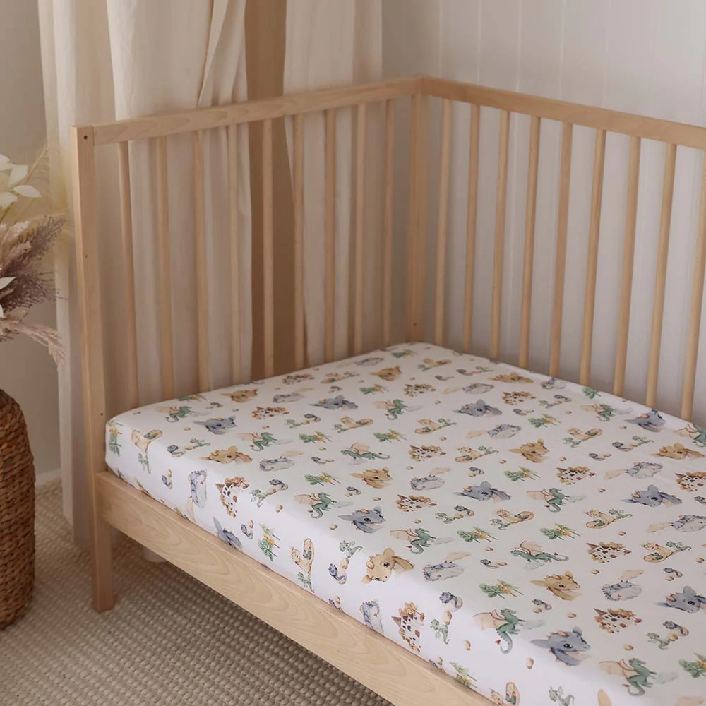 Dragon Organic Fitted Cot Sheet - Image 11
