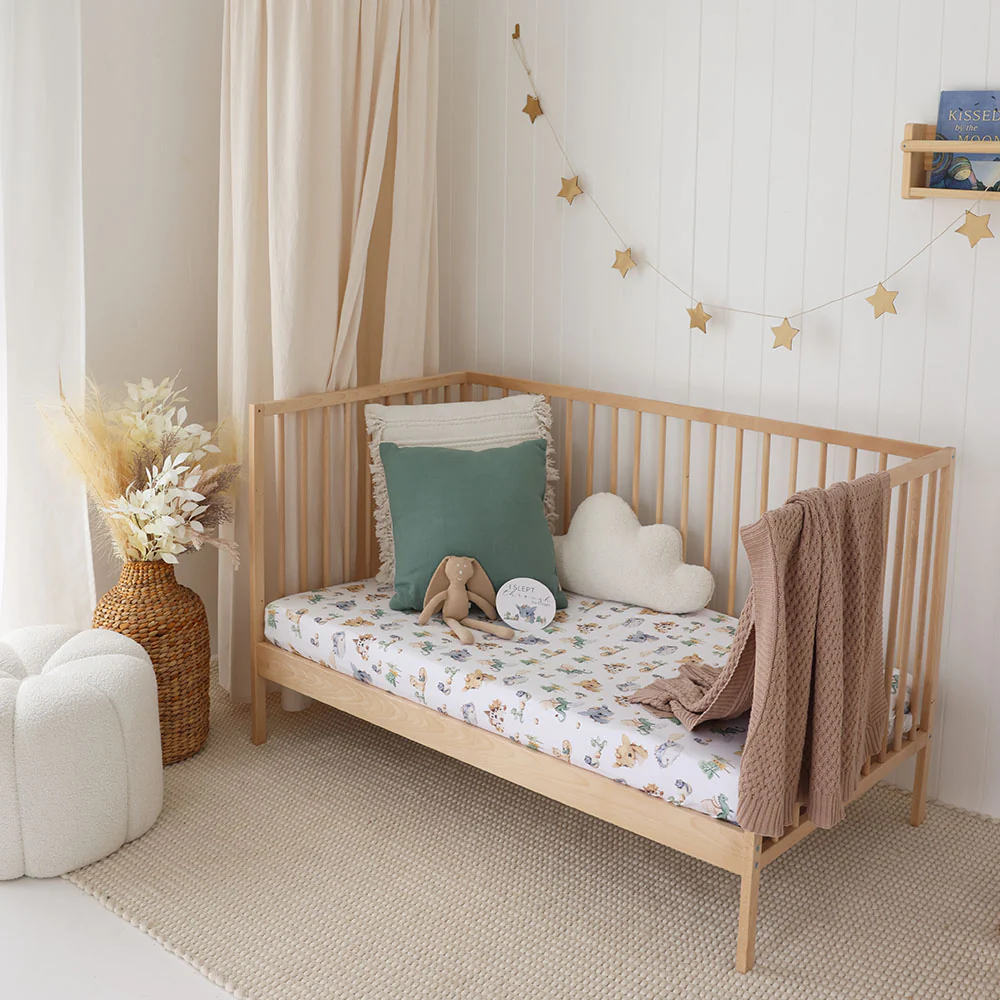 Dragon Organic Fitted Cot Sheet - Image 7