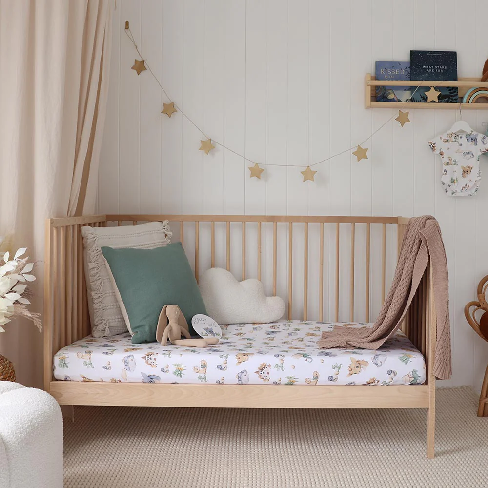 Dragon Organic Fitted Cot Sheet - Image 9