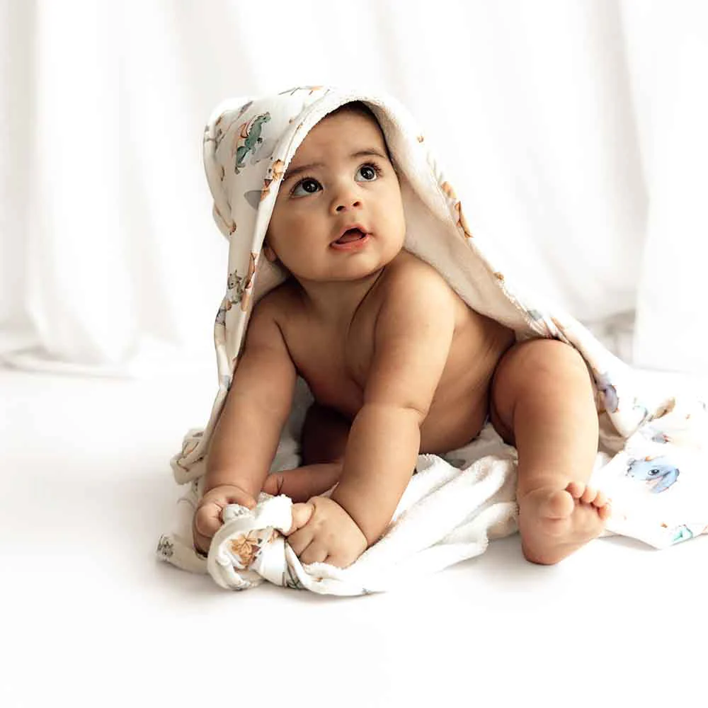 Dragon Organic Hooded Baby Towel - Image 4