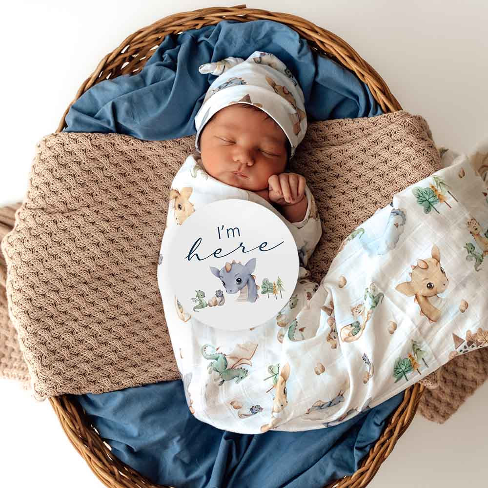 Dragon Organic Muslin Wrap - Image 3