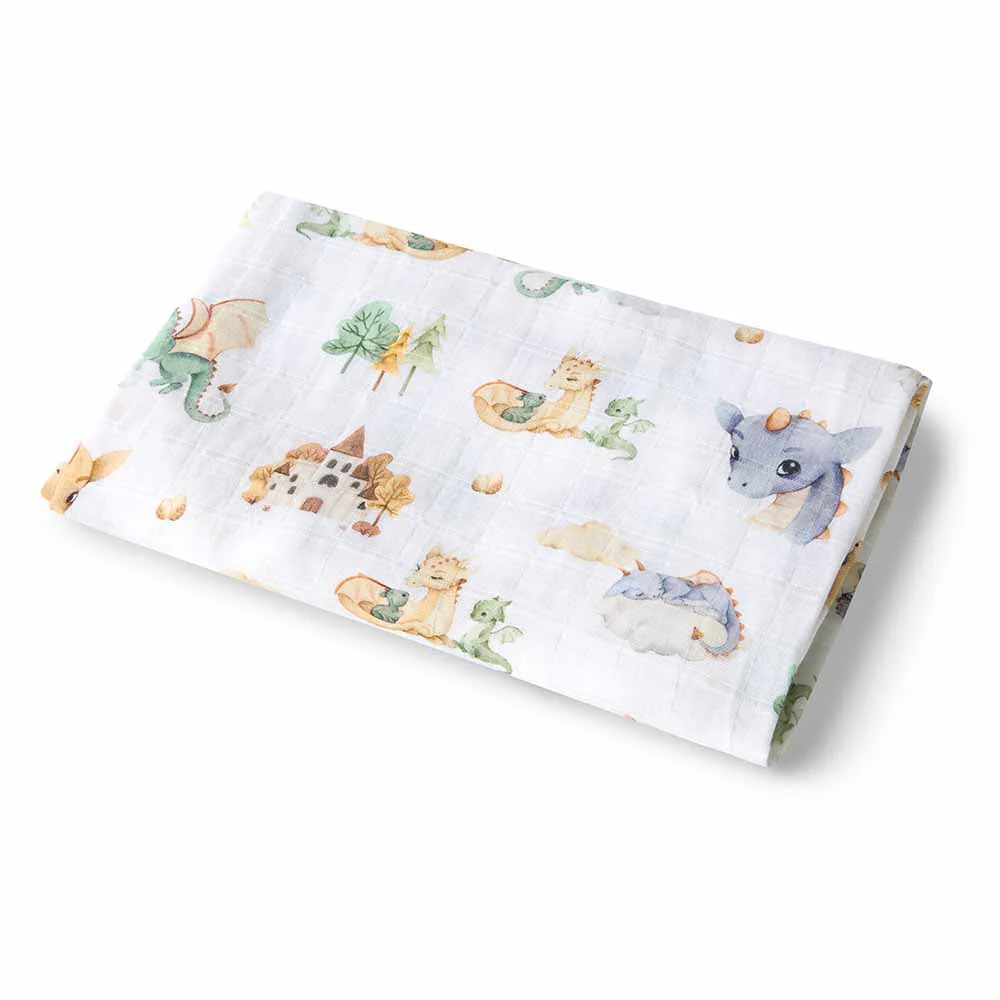 Dragon Organic Muslin Wrap - Image 5