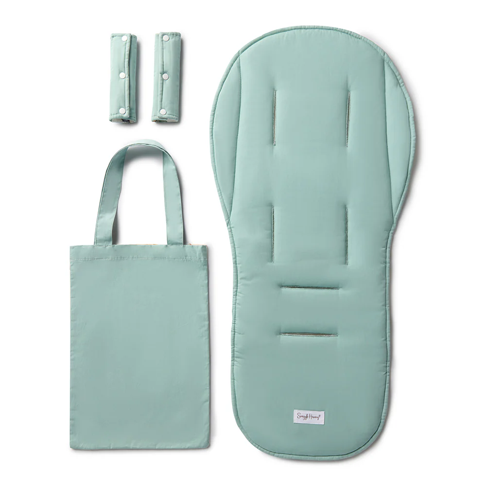 Bundle - Dragon Pram Liner & Strap Cover Set - Image 5