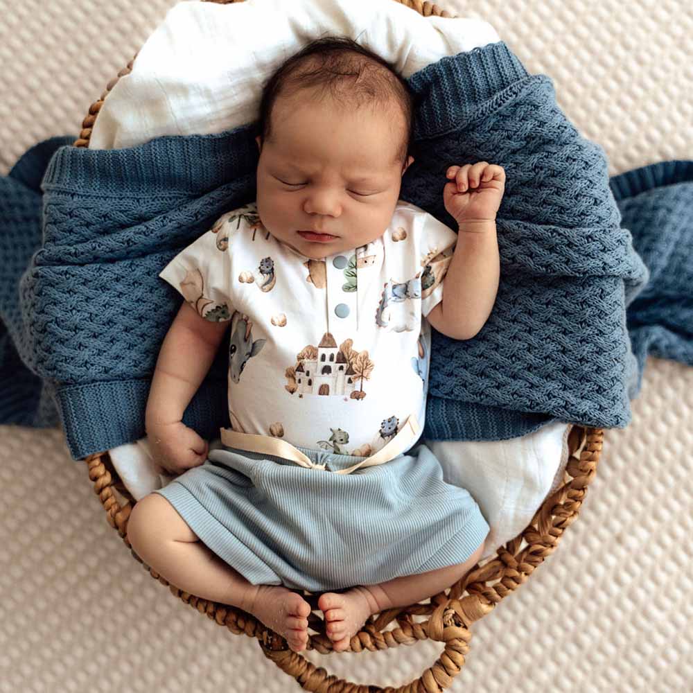 Dragon Short Sleeve Organic Bodysuit - Image 5