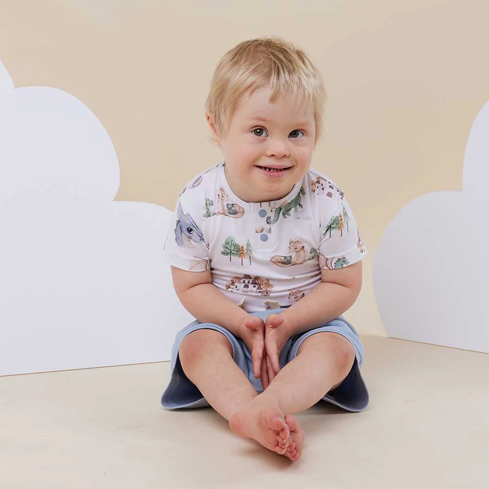Dragon Short Sleeve Organic Bodysuit - Image 8