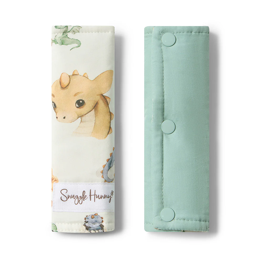 Dragon Universal Reversible Pram Strap Covers