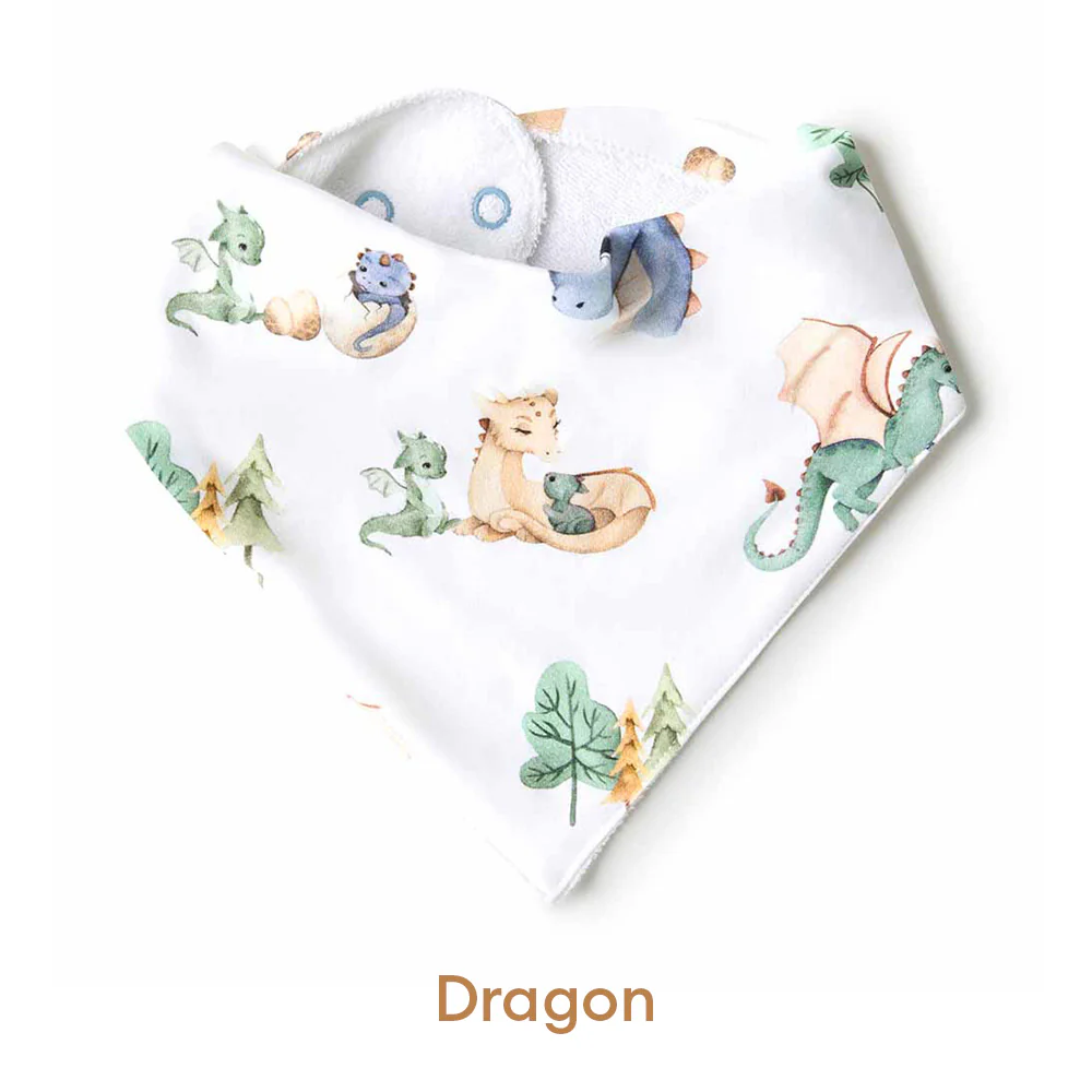 Organic Dribble Bib 2 Pack - Pick Your Prints - Image 14