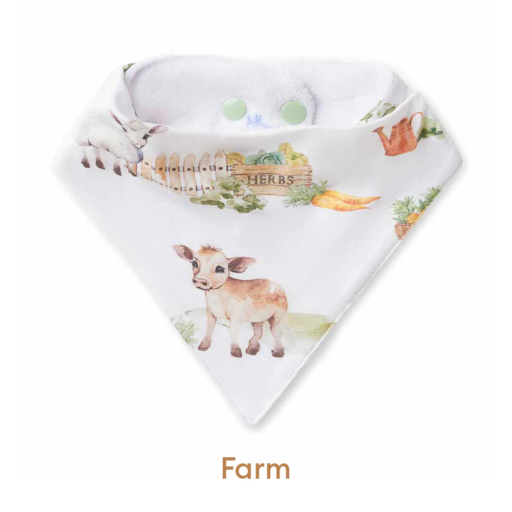 Organic Dribble Bib 2 Pack - Pick Your Prints - Image 17